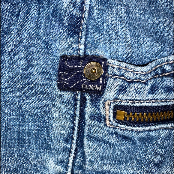 Billabong Adorable Denim Mini Skirt Size 7 - Picture 10 of 16